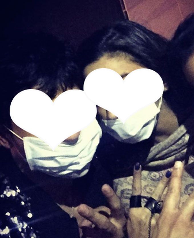 Guess Which Rumoured Couple Was Spotted Wearing Same Masks!