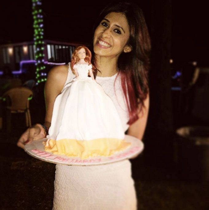 Kishwer Merchant birthday party