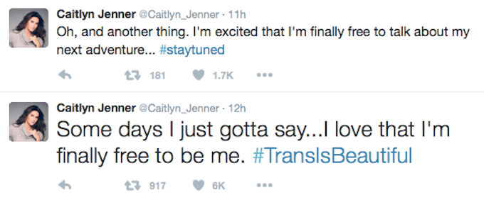 Caitlyn Jenner (Source: Twitter/@Caitlyn_Jenner)