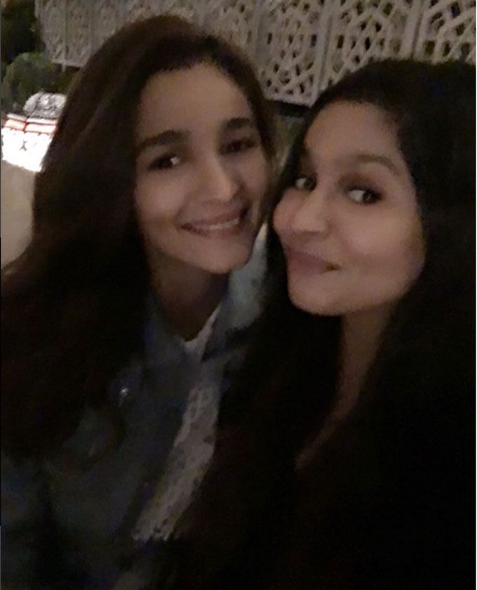 Alia Bhatt and Shaheen Bhatt