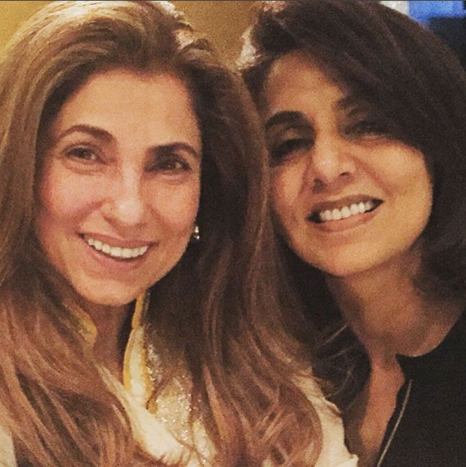 Neetu Kapoor Shared A Selfie With Dimple Kapadia With This Funny Caption