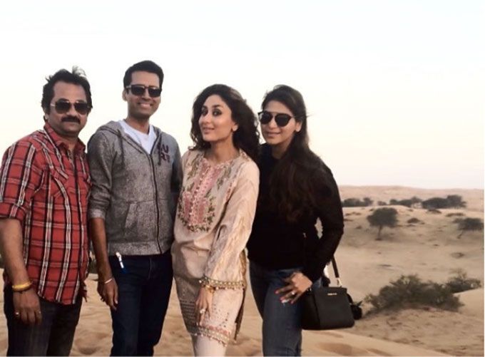 Kareena Kapoor Khan with her team (Source: Instagram)
