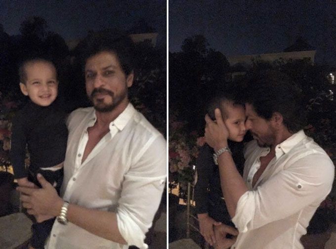 Check Out These Adorable Photos Of Shah Rukh Khan With Yusuf Pathan’s 2-Year-Old Son