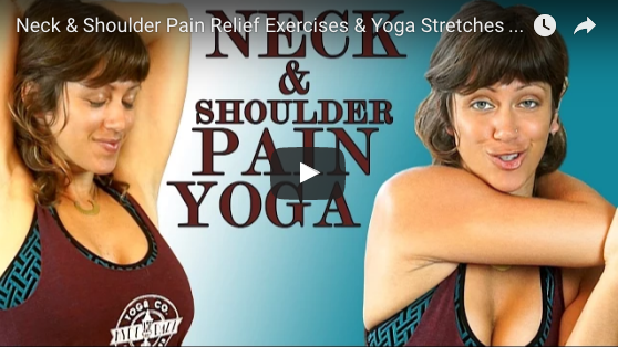 These Simple Yoga Moves Will Make Your Neck & Shoulder Pain Disappear
