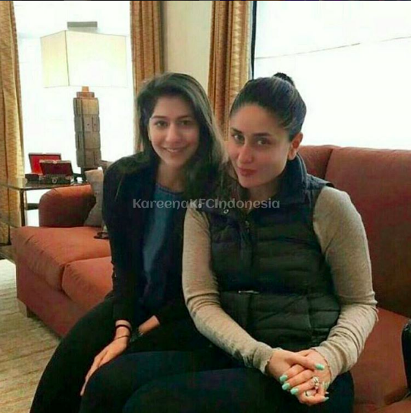 Photo: Kareena Kapoor Khan With A Family Friend In London
