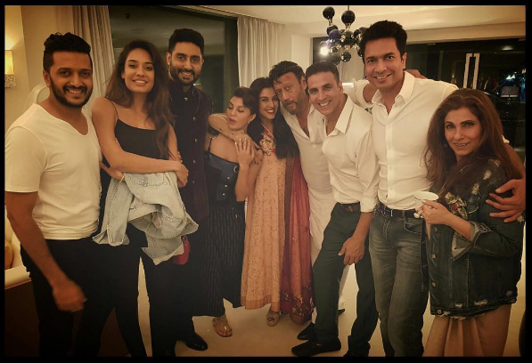 Photo: Akshay Kumar Gatecrashed His Best Friend Asin’s House Along With The Team Of Housefull 3
