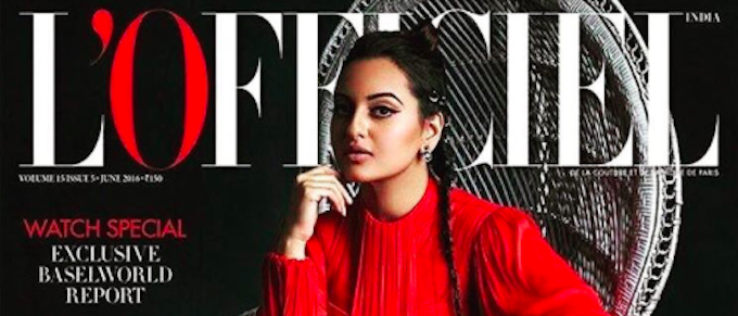 Sonakshi Sinha’s L’Officiel Cover Will Have You Attempting To Try Not One, But Two Major Trends!