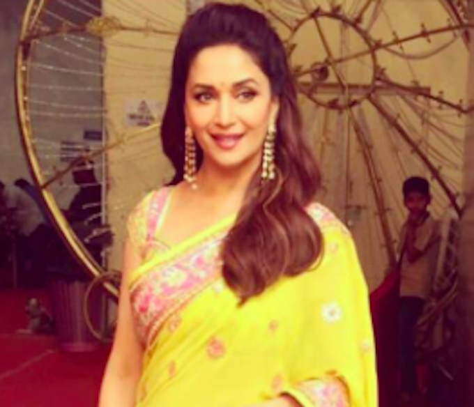 Madhuri Dixit Looks Really, Really Good In This Sari!