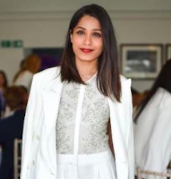 When It Comes To Wimbledon Dressing, Freida Pinto Definitely Knows How It’s Done!