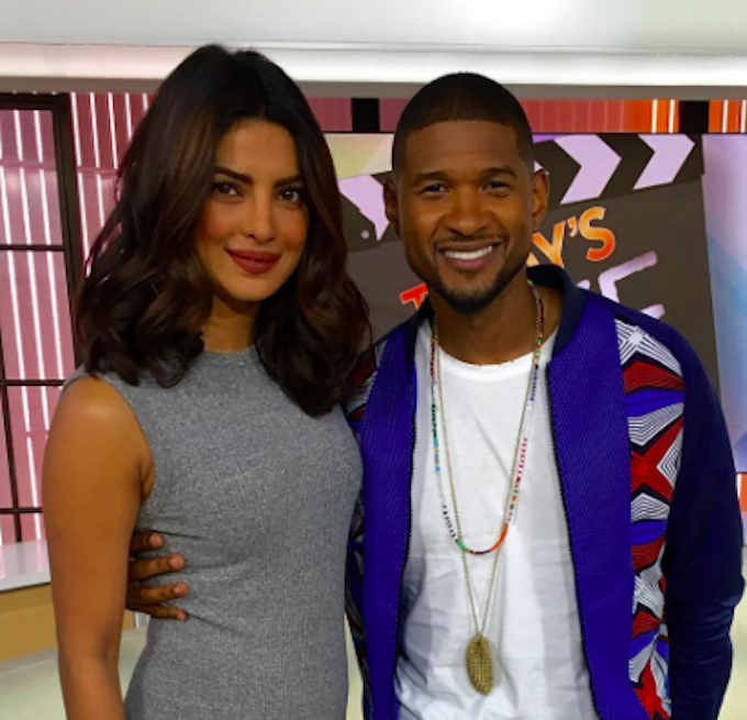 Priyanka Chopra Chose The Most Chill Outfit To Meet Usher!