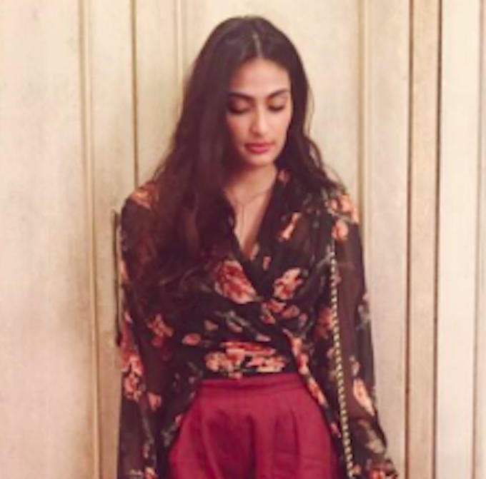 Athiya Shetty Paired Her High-Low Top With The Most Unexpected Pants!