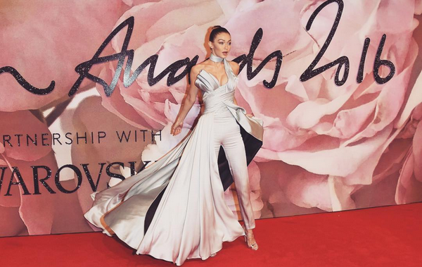 Perfect Pantsuits And Gorgeous Gowns At The Fashion Awards London 2016