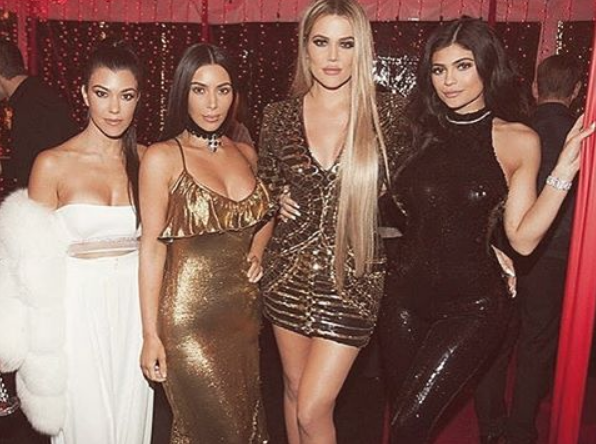 Kendall, Kylie And Khloe Sparkled All The Way At The Kardashians’ “Krismas” Party