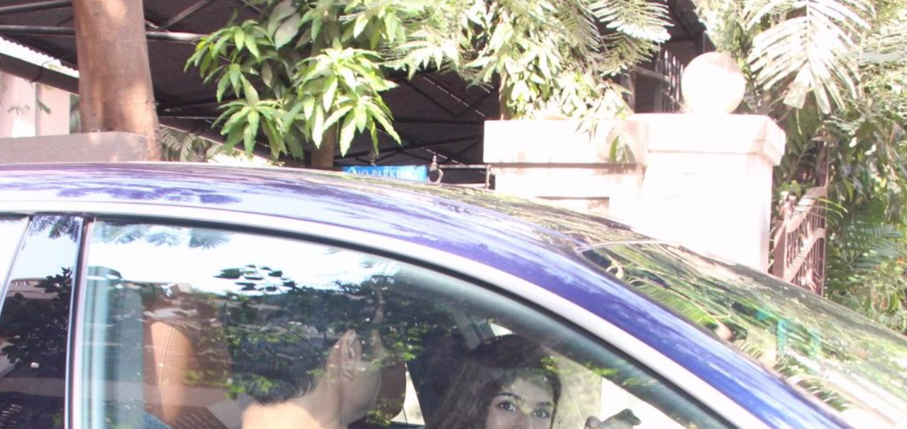 Photos: Sushant Singh Rajput Takes Kriti Sanon For A Drive