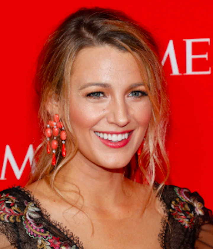 Only Blake Lively Can Pull Off Such A Detailed Dress