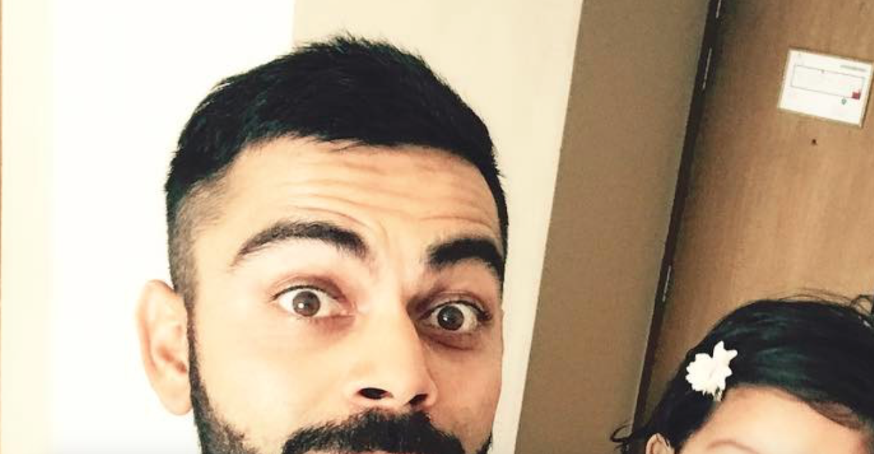 This Photo Of Virat Kohli With Harbhajan Singh’s Daughter Is The Cutest Thing You’ll See Today