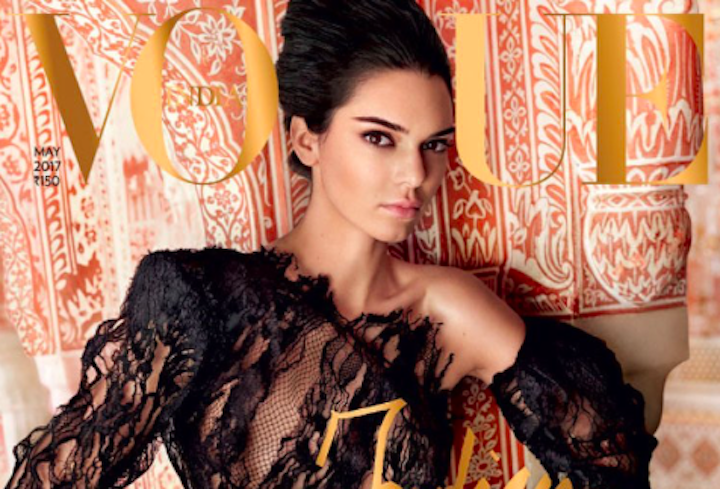 Kendall Jenner On The Cover Of Vogue India