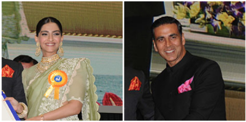 Photos: Sonam Kapoor & Akshay Kumar Receive The National Award