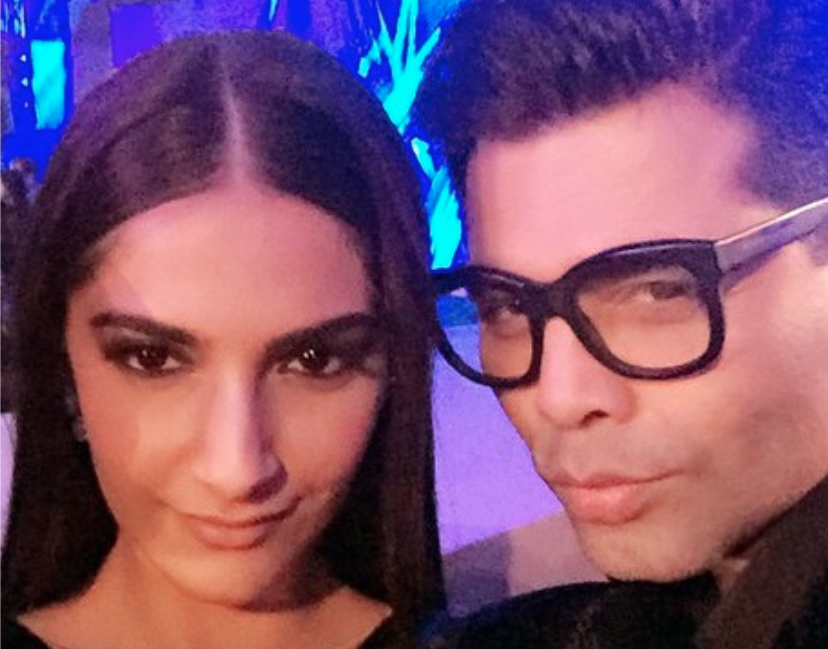 Here’s How Long Sonam Kapoor Stayed For At Karan Johar’s Party