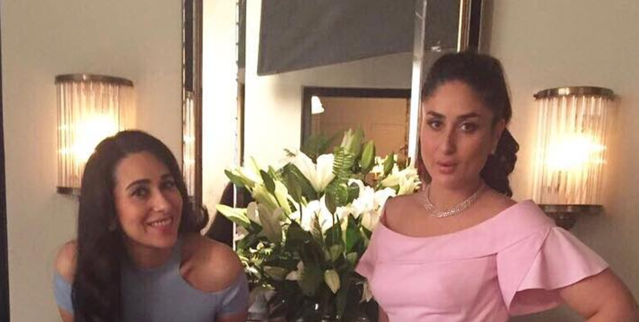 WATCH: Karisma Kapoor &#038; Kareena Kapoor Together On Screen For The First Time Ever!