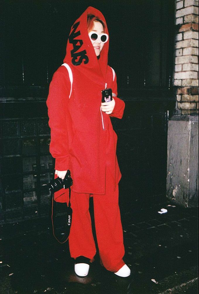 Street style spotting at London Fashion Week (Source: @agnesstrawczynksa on Instagram)