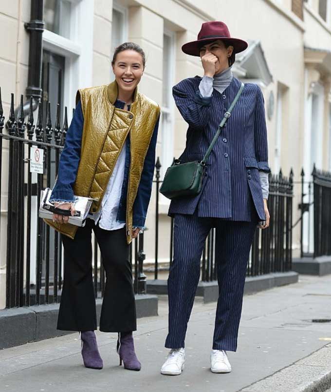 Street style spotting at London Fashion Week (Source: @davidnyanzi on Instagram)