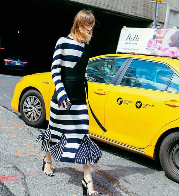Street style spotting at NYFW AW'16 ( Source: @stylesightkuwait on Instagram)