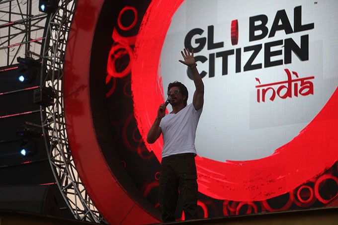 Shah Rukh Khan at Global Citizen India 2016