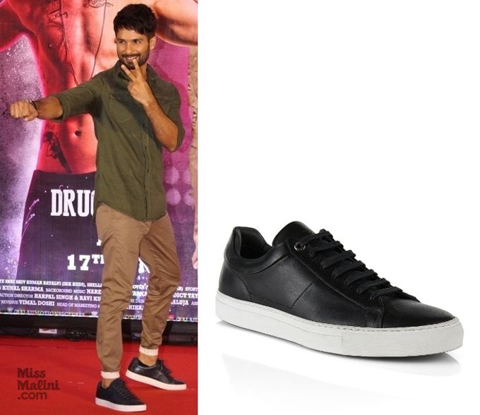 Shahid Kapoor in Zara, Acne Studios and Hugo Boss during Udta Punjab promotions (Photo courtesy | Viral Bhayani)