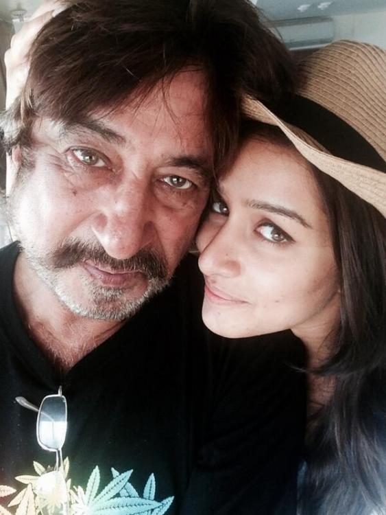 Shraddha Kapoor with her dad Shakti Kapoor