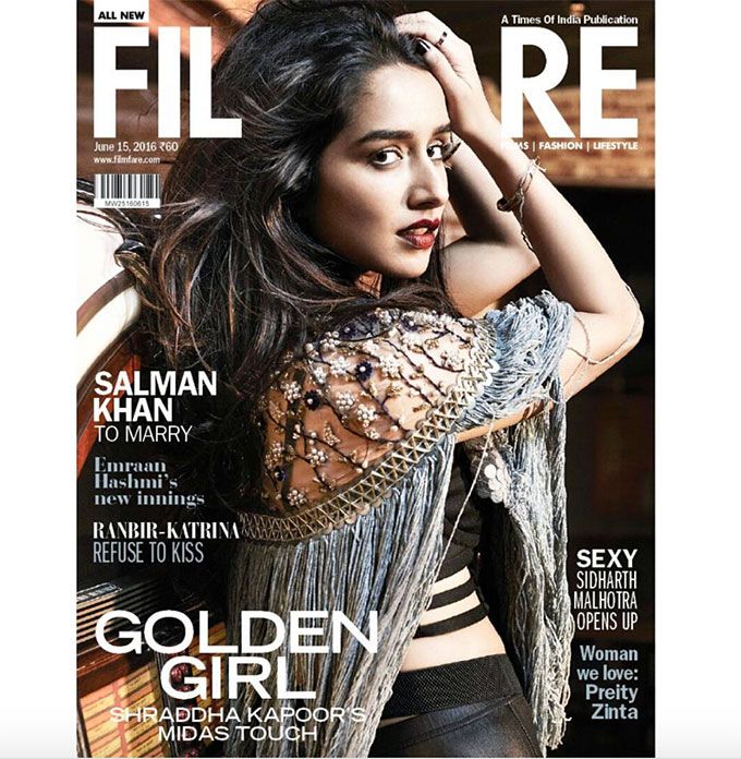Decoded: Shraddha Kapoor On The Cover Of Filmfare Magazine!