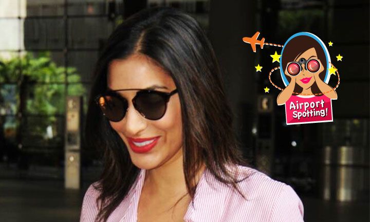 Sophie Choudry Proves That Stripes Will Never Go Out Of Style