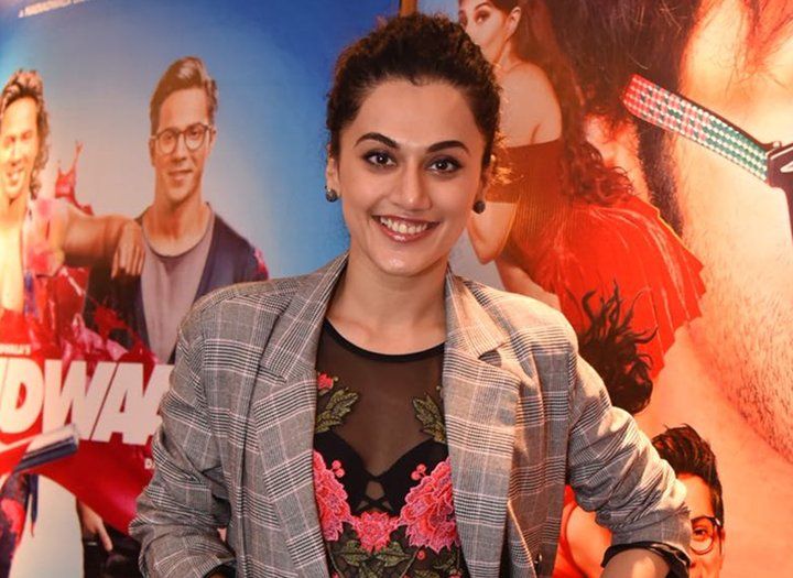 You Can’t Miss The Back Of Taapsee Pannu’s Power Suit