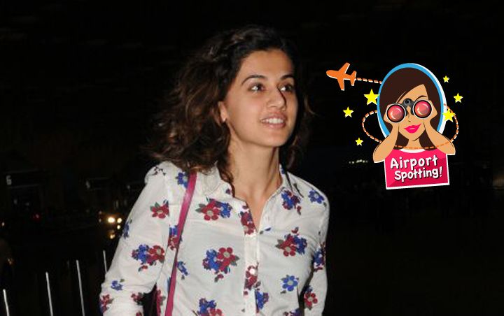 Taapsee Pannu Shows Us How To Cheat When We Just Want To Wear Pajamas