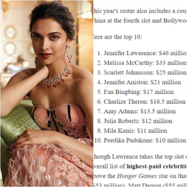 This popular magazine goofs up big time spells Deepika name as Peedika Padukone in Forbes highest paid actresses list (2)