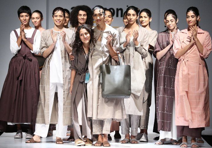 Three by Pallavi Dhyani at Amazon India Fashion Week Spring Summer 2018