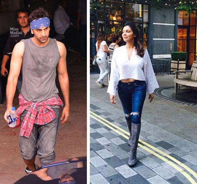 Ranbir Kapoor & Gauri Khan Go Out On A Shopping Spree In London