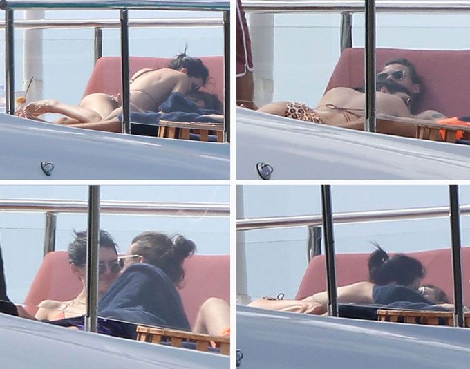 CAUGHT! Kendall Jenner &#038; Harry Styles Making Out On A Yacht!