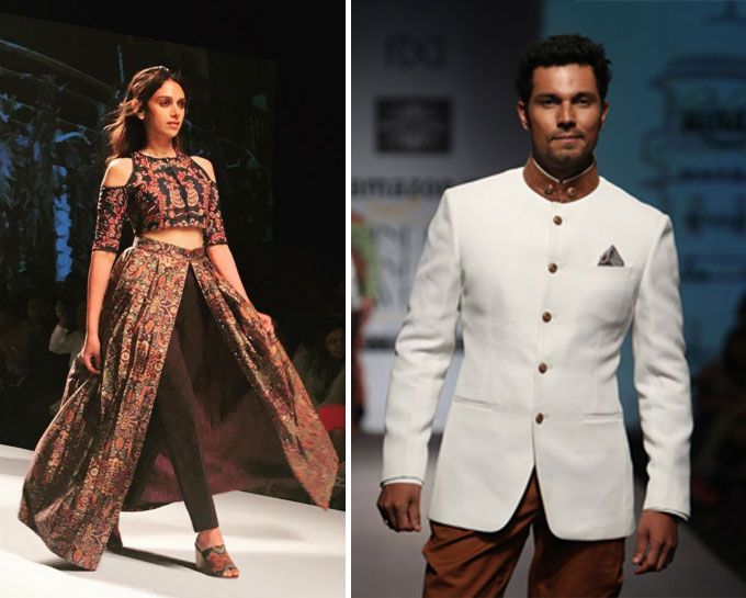 Aditi Rao Hydari & Randeep Hood at AIFWAW'16 on Day 3