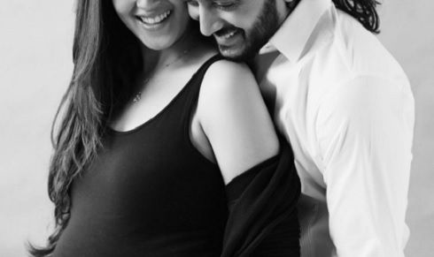 AWWDORABLE: Riteish &#038; Genelia Deshmukh’s Pre-Baby Photoshoot Picture