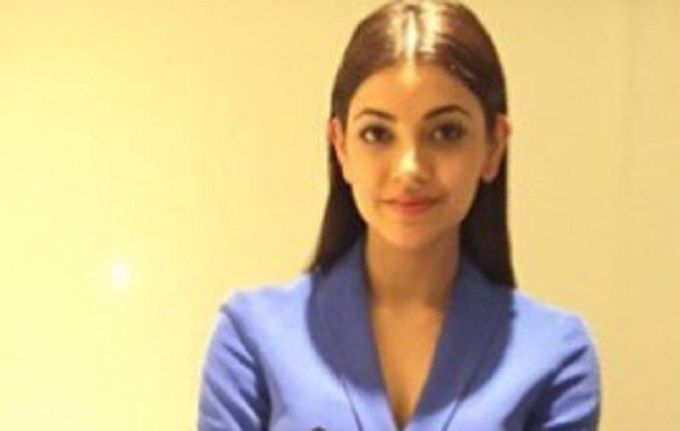 Kajal Aggarwal Makes A Bold Statement With Her Power Suit!