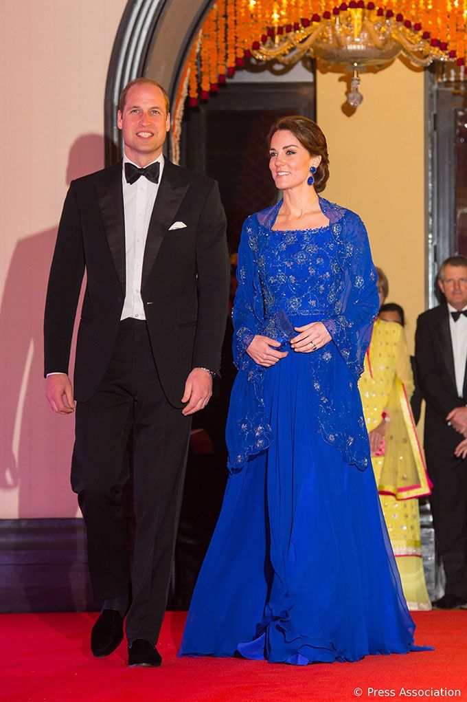 The Duke & Duchess Of Cambridge at the Kensington Royal Dinner