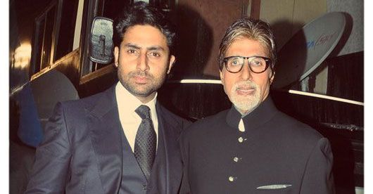 Amitabh Bachchan Just Shared This Super Cute Vintage Photo With Abhishek Bachchan