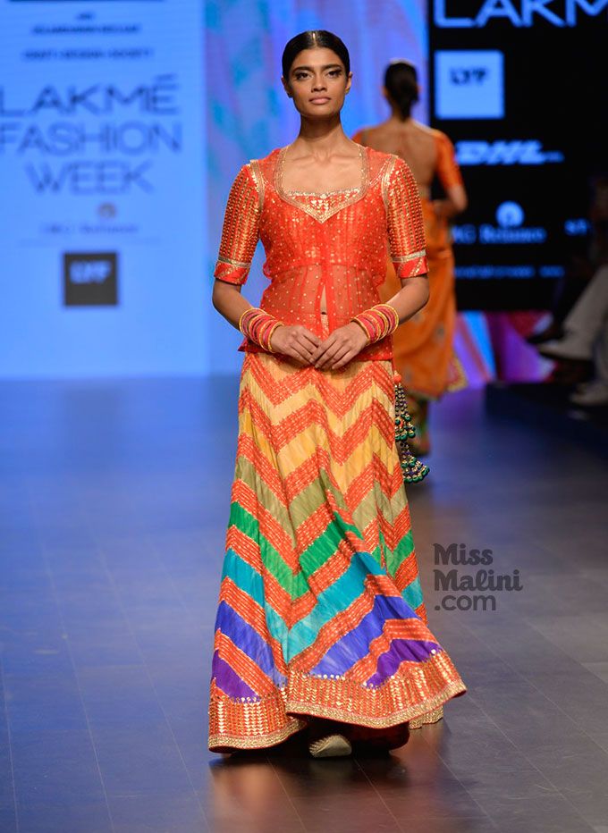 Anupama Bose at Lakmé Fashion Week Summer/Resort '16