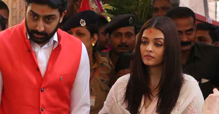 Aishwarya Rai Bachchan and Abhishek Bachchan 10th wedding