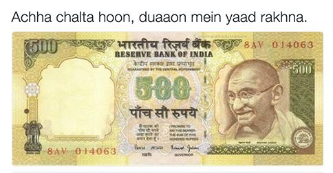 Rs. 500 & Rs. 1000 Notes Officially Discontinued – Here Are The Best Internet Reactions