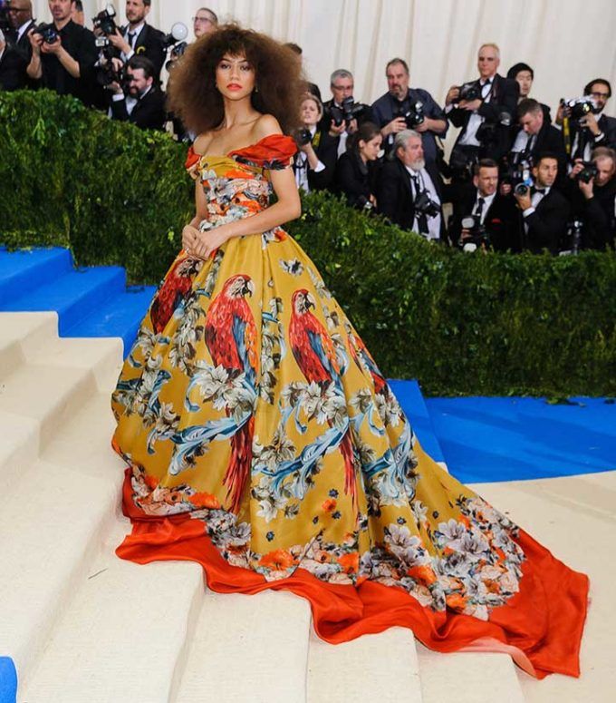 Met Gala 2017: Zendaya Wears Dolce & Gabbana