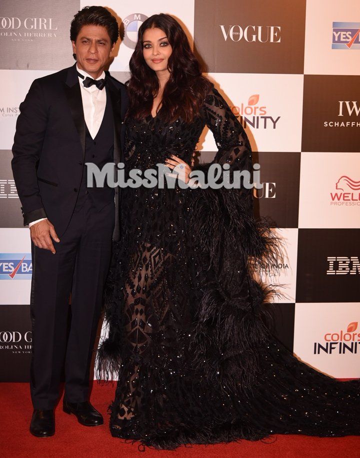 Shah Rukh Khan and Aishwarya Rai Bachchan