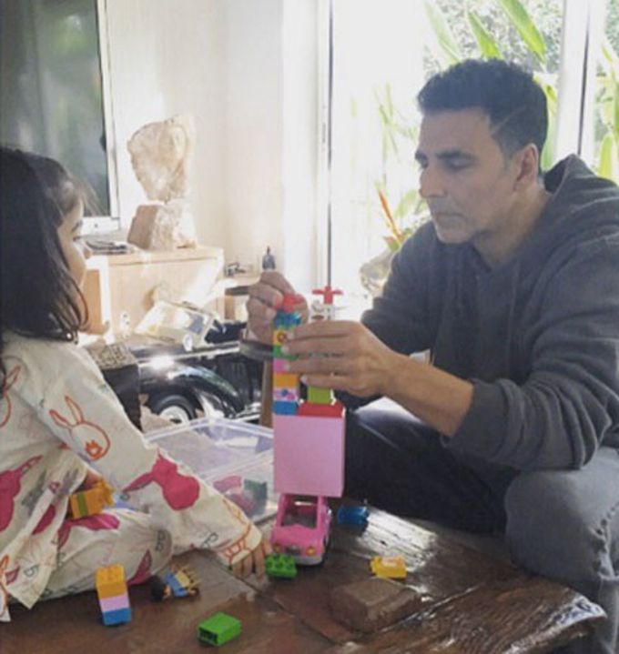 “Minding A Little Girl Is A Tough Job” – Akshay Kumar On Parenting Nitara