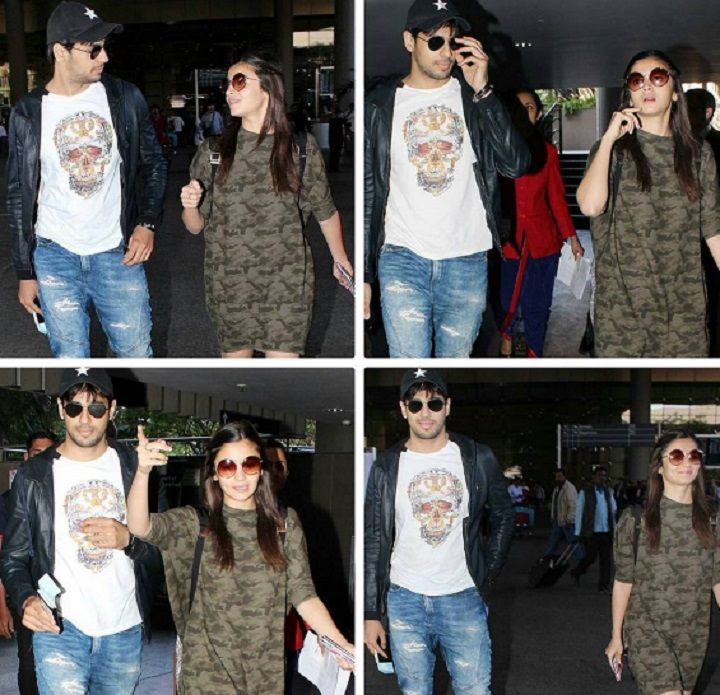 Photo Alert: Alia Bhatt &#038; Sidharth Malhotra Were Spotted At The Airport Together!